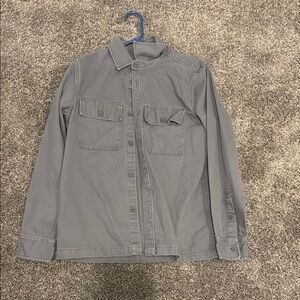 Aeropostale Men's Gray Shirt Jacket